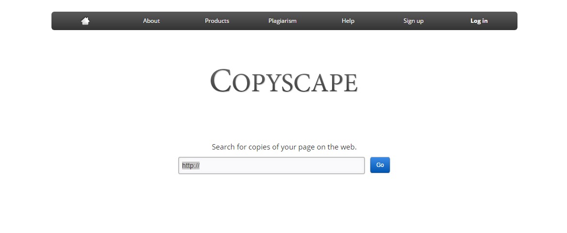 Herramienta para comprobar si hay contenido Copyscape duplicado