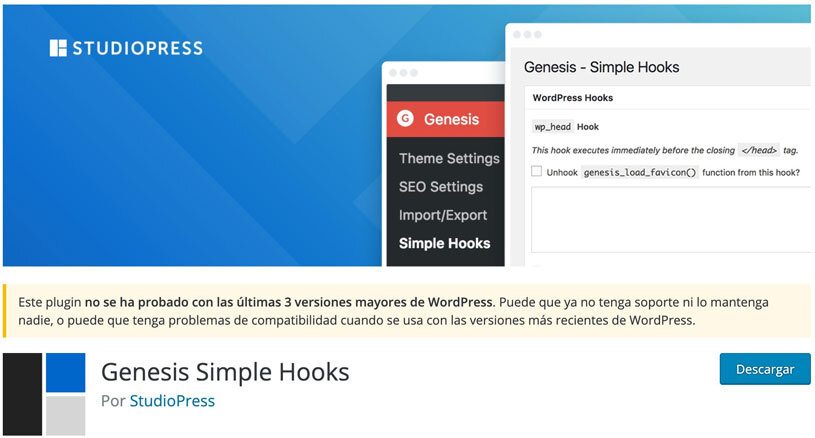 Análisis del framework WordPress 10 Genesis Marco de Génesis 10