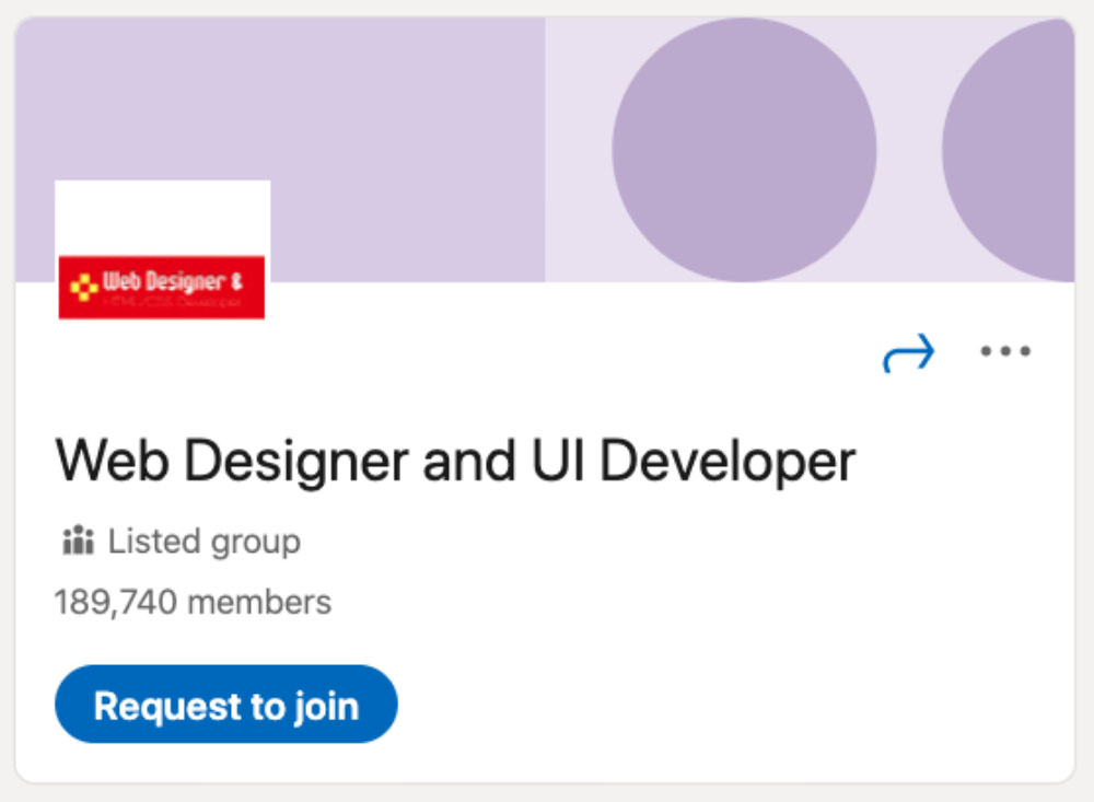Diseñadores web y desarrolladores de UI Grupo de LinkedIn para diseñadores y desarrolladores