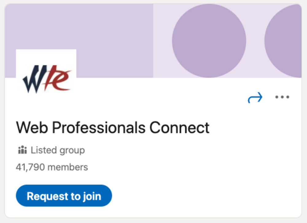 Los profesionales web conectan un grupo de diseñadores y desarrolladores de LinkedIn