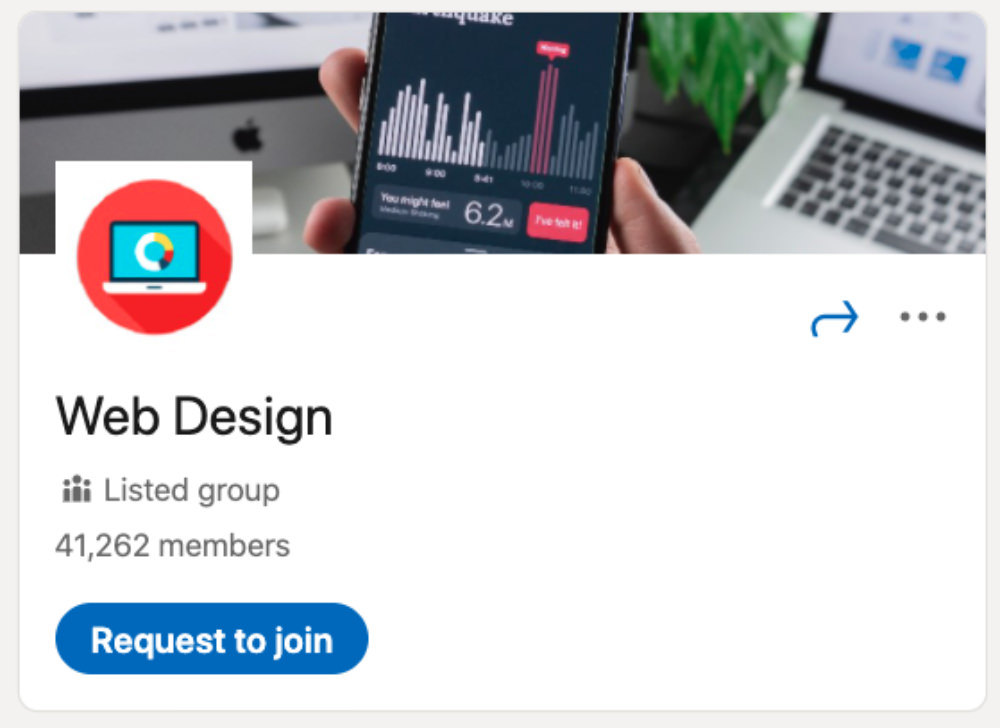 Grupo LinkedIn de diseño web para diseñadores y desarrolladores