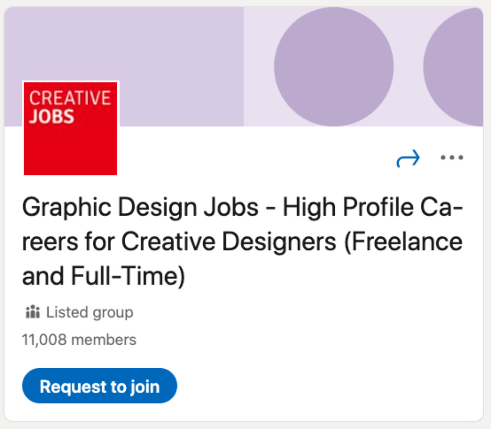 lugares de trabajo para diseño gráfico: carreras de alto perfil para diseñadores creativos (independientes y de tiempo completo) Diseñadores y desarrolladores en el grupo de LinkedIn