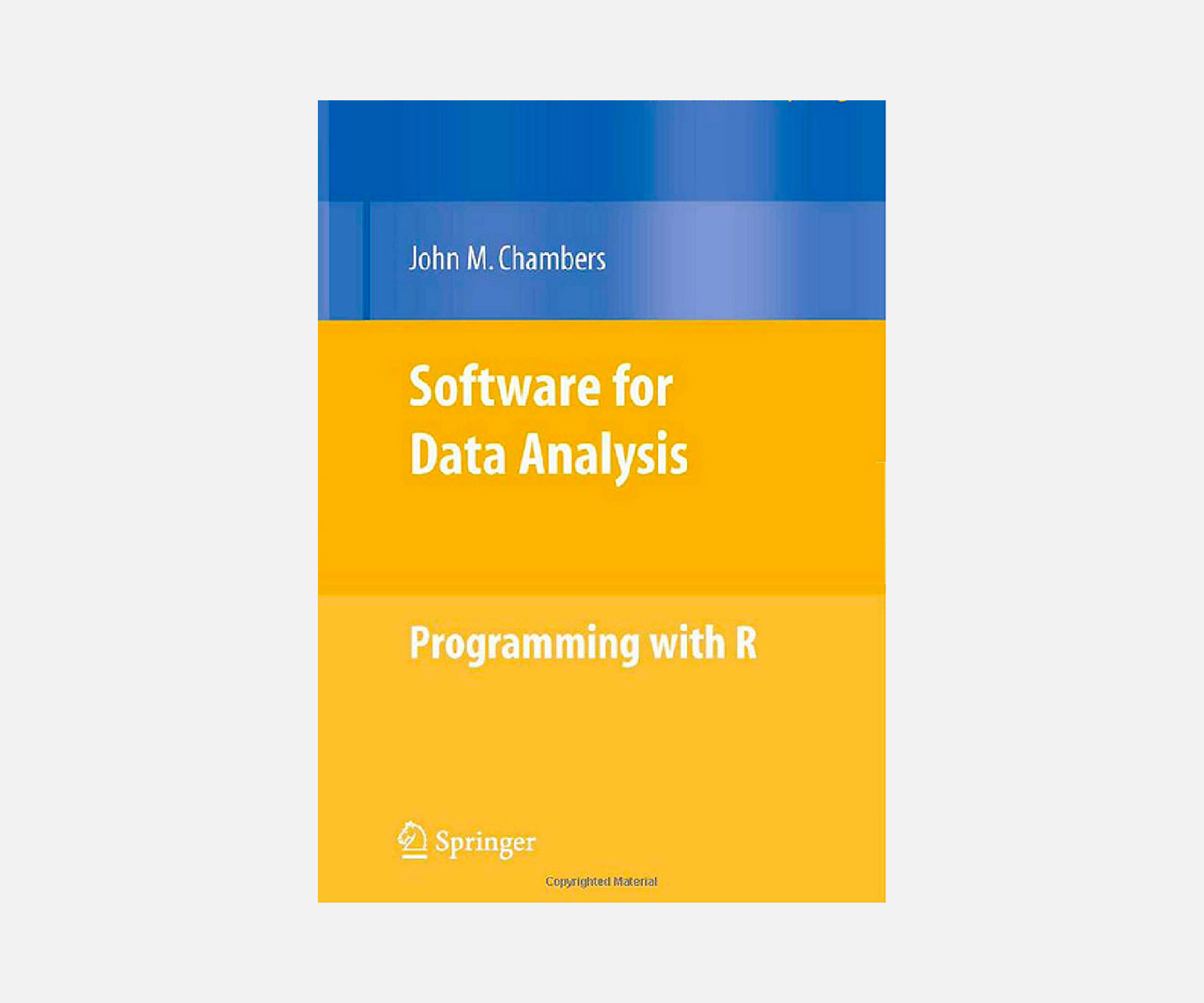 Software para programar análisis de datos usando R book