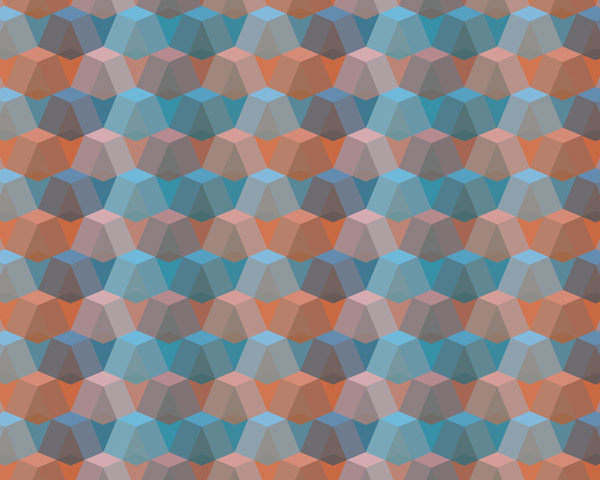 patrón geométrico de colores