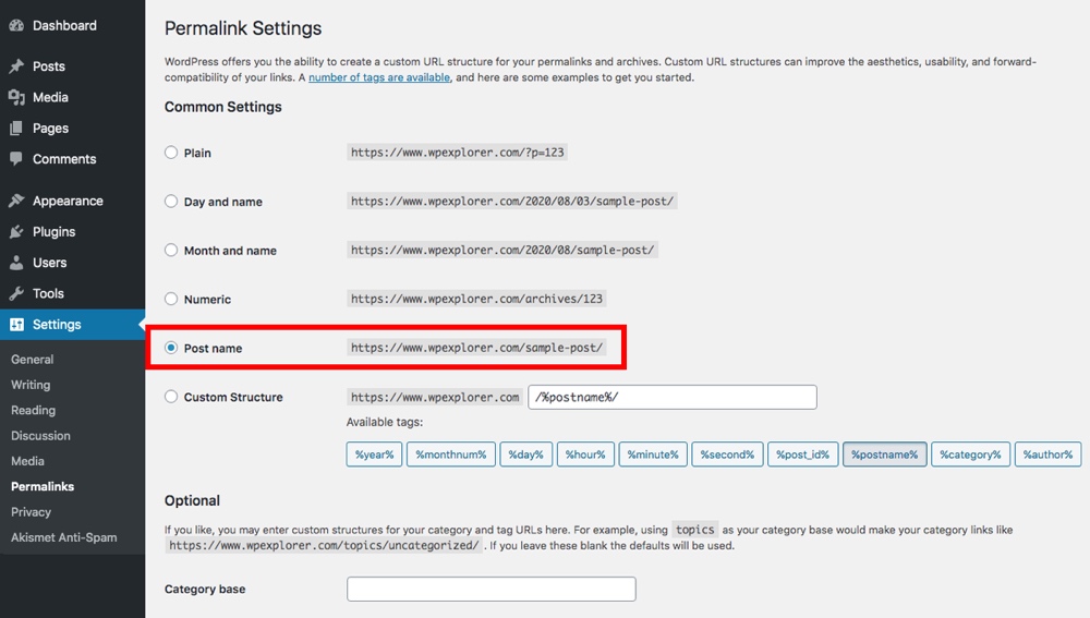 Configuración de conexión persistente de WordPress