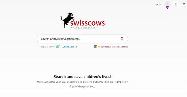 Captura de pantalla de las vacas suizas