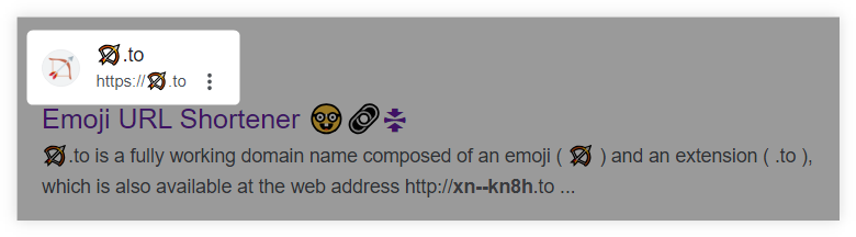 emojis en URL - ejemplo
