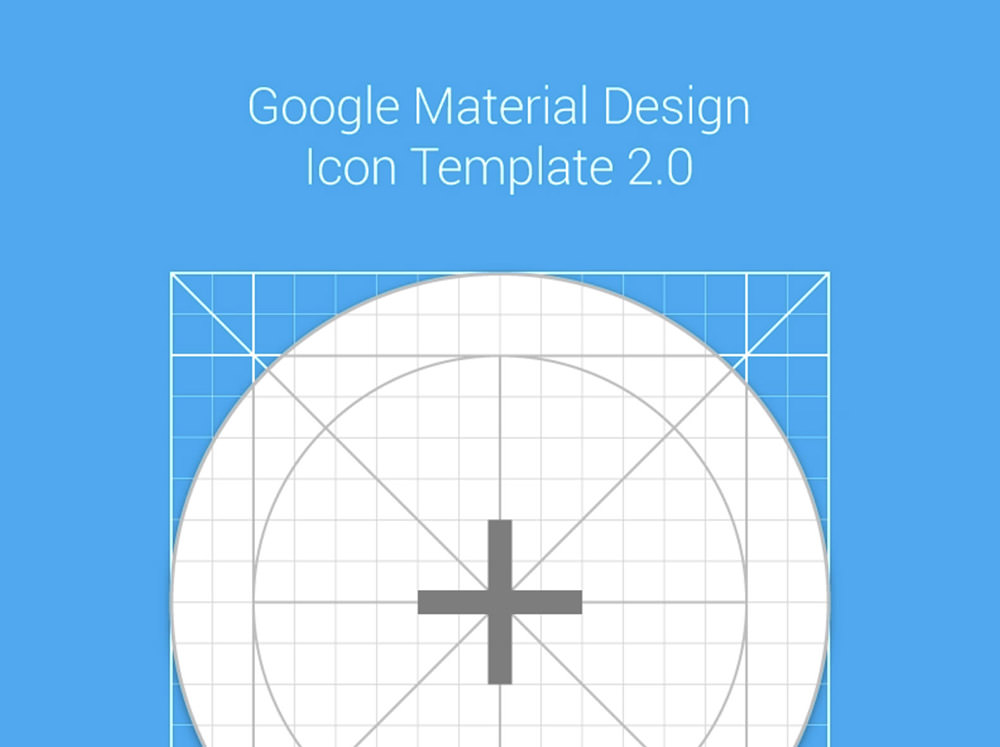 Plantilla de icono de diseño de materiales