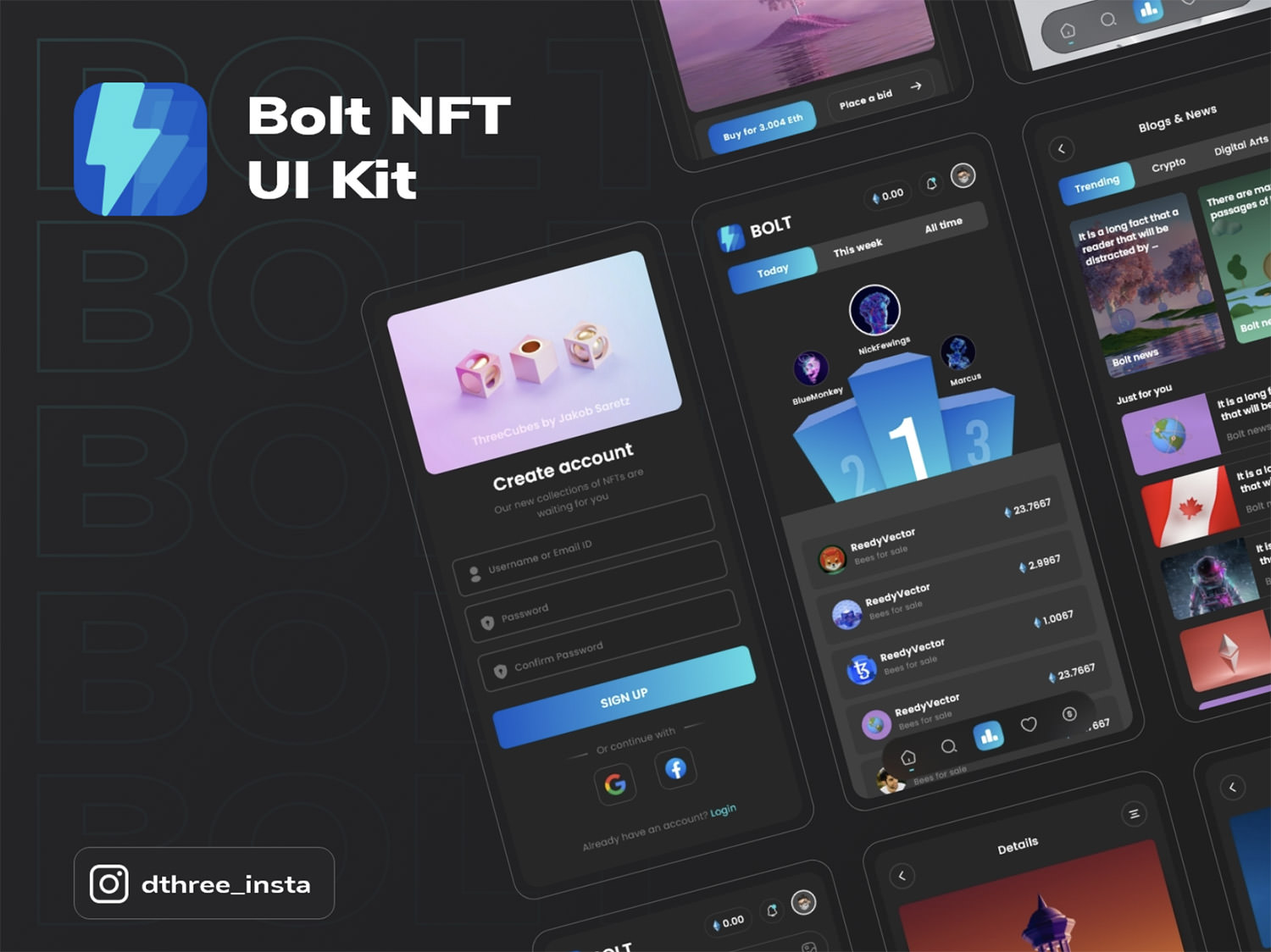 Bolt NFT UI Kit